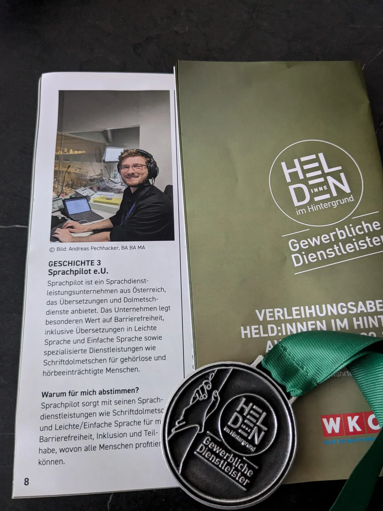 Sprachpilot Held:innen im Hintergrund Award 2